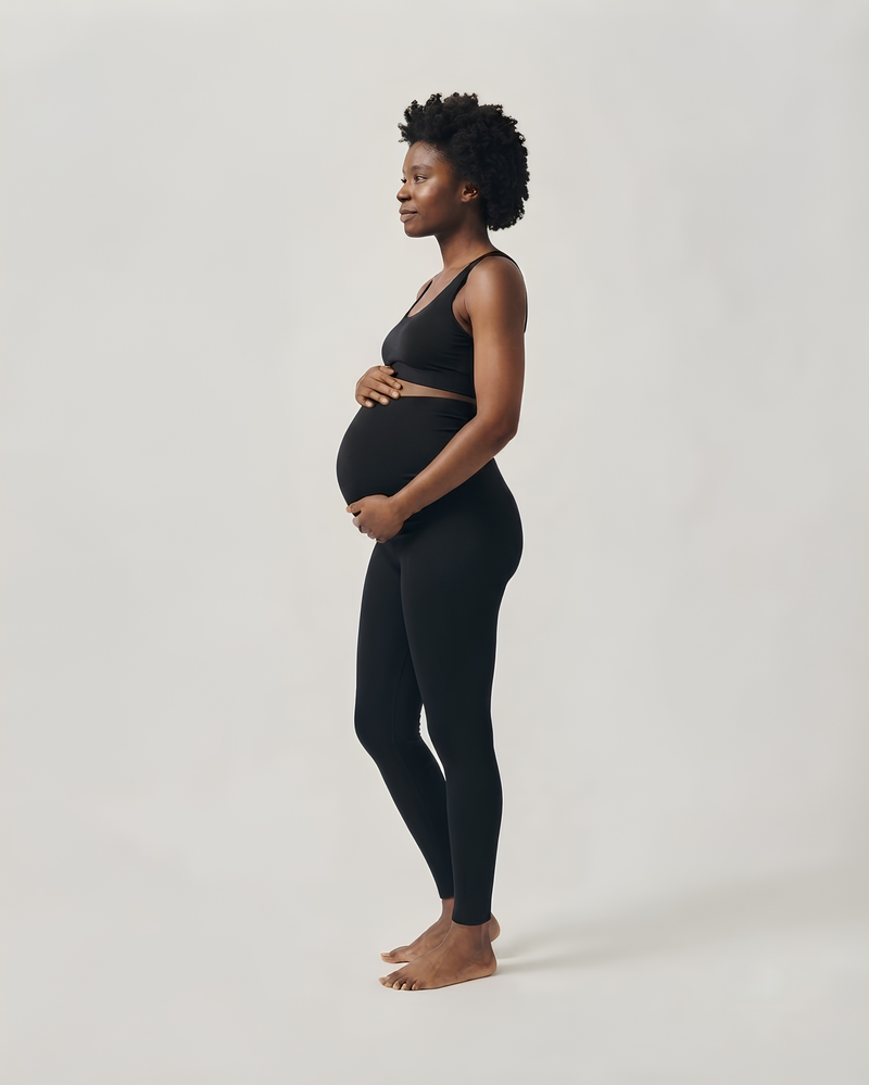 Legging maternité taille haute